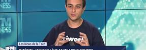 Interview Mehdi Tahri sur BFM Business | Intérim : iziwork lève 12 millions d’euros