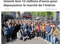 Frenchweb parle d’iziwork | iziwork lève 12 millions d’euros pour dépoussiérer le marché de l’intérim